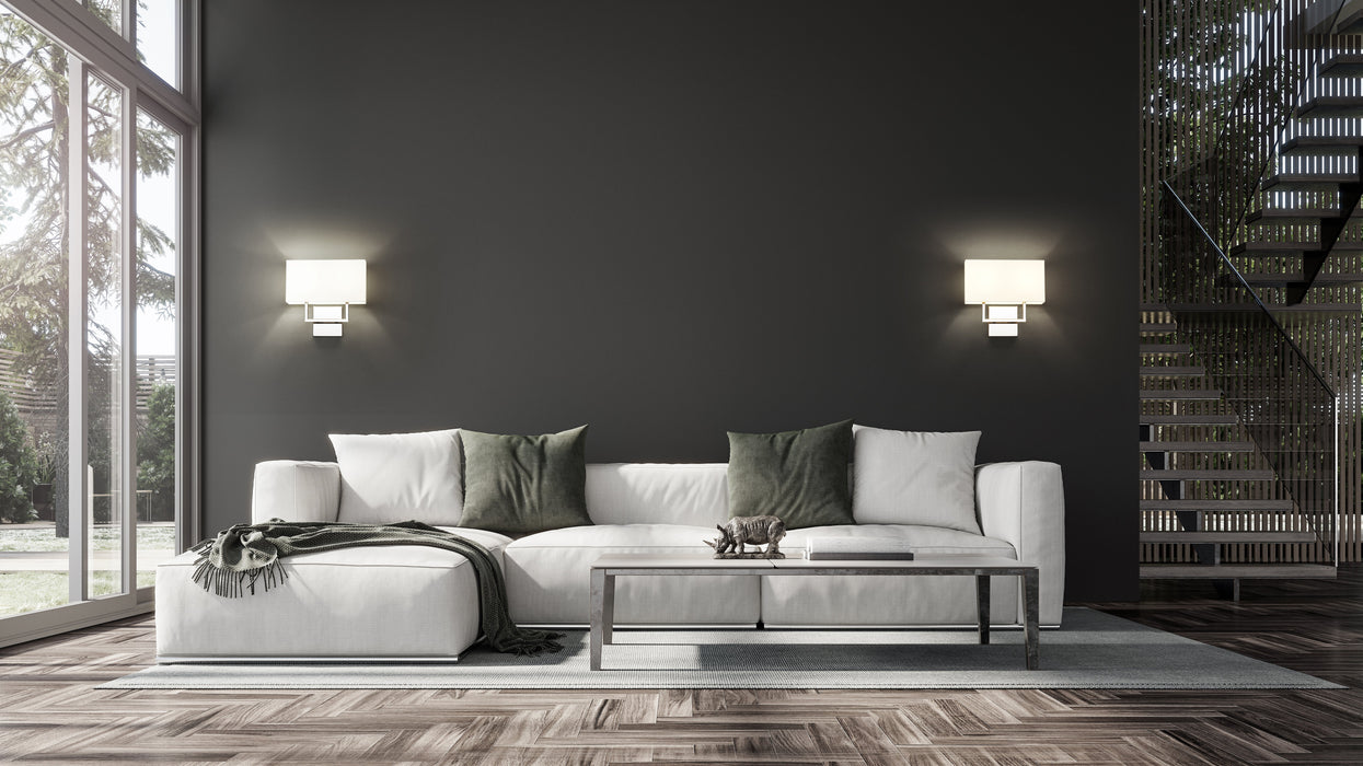 Wall Sconce Z-Lite 815-2S-PN Polished Nickel Saxon 2 Light Wall Sconce Z-Lite