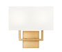 Wall Sconce Z-Lite 815-2S-RB Rubbed Brass Saxon 2 Light Wall Sconce Z-Lite