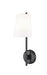 Wall Sconce Z-Lite 816-1S-MB Matte Black Winward 1 Light Wall Sconce Z-Lite