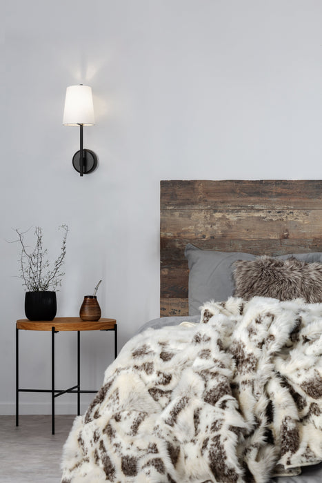 Wall Sconce Z-Lite 816-1S-MB Matte Black Winward 1 Light Wall Sconce Z-Lite