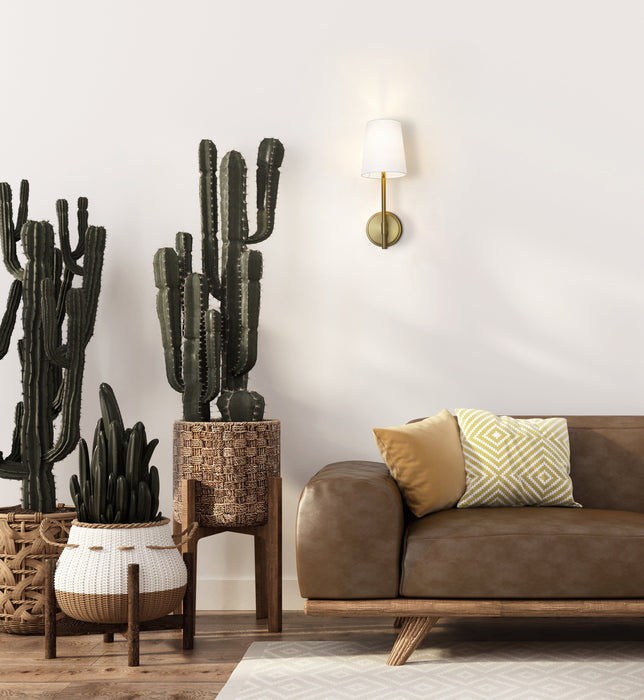 Wall Sconce Z-Lite 816-1S-OBR Olde Brass Winward 1 Light Wall Sconce Z-Lite