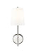 Wall Sconce Z-Lite 816-1S-PN Polished Nickel Winward 1 Light Wall Sconce Z-Lite