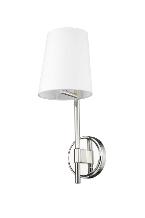 Wall Sconce Z-Lite 816-1S-PN Polished Nickel Winward 1 Light Wall Sconce Z-Lite