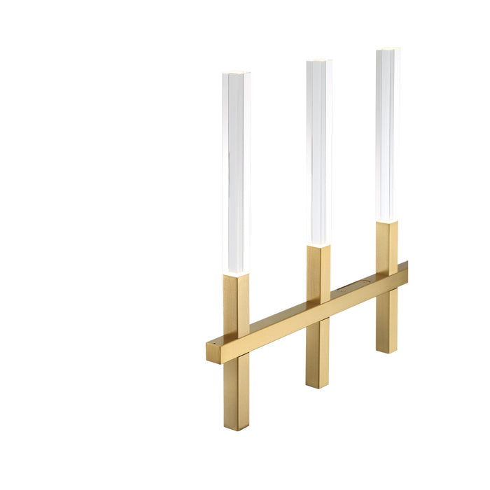 Eurofase 46476-036 Benicio 46" Brushed Gold LED Chandelier