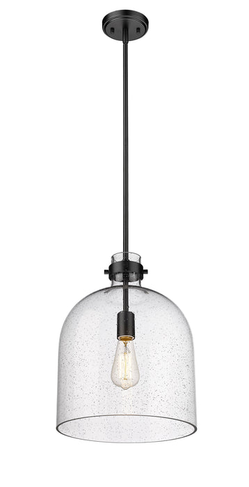 Pendant Z-Lite 817-12MB Matte Black Pearson 1 Light Pendant Z-Lite