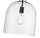 Pendant Z-Lite 817-12MB Matte Black Pearson 1 Light Pendant Z-Lite