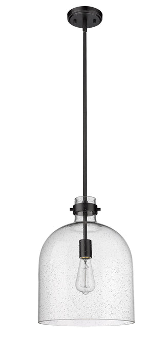 Pendant Z-Lite 817-12MB Matte Black Pearson 1 Light Pendant Z-Lite