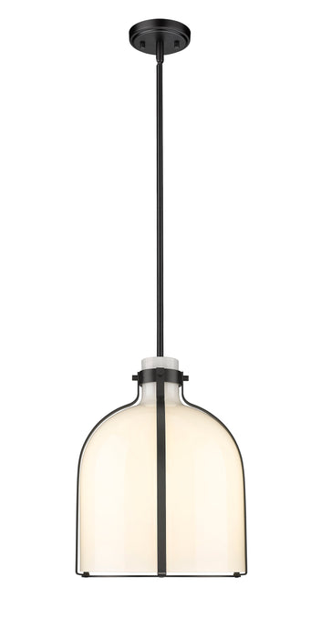 Pendant Z-Lite 818-12MB Matte Black Pearson 1 Light Pendant Z-Lite
