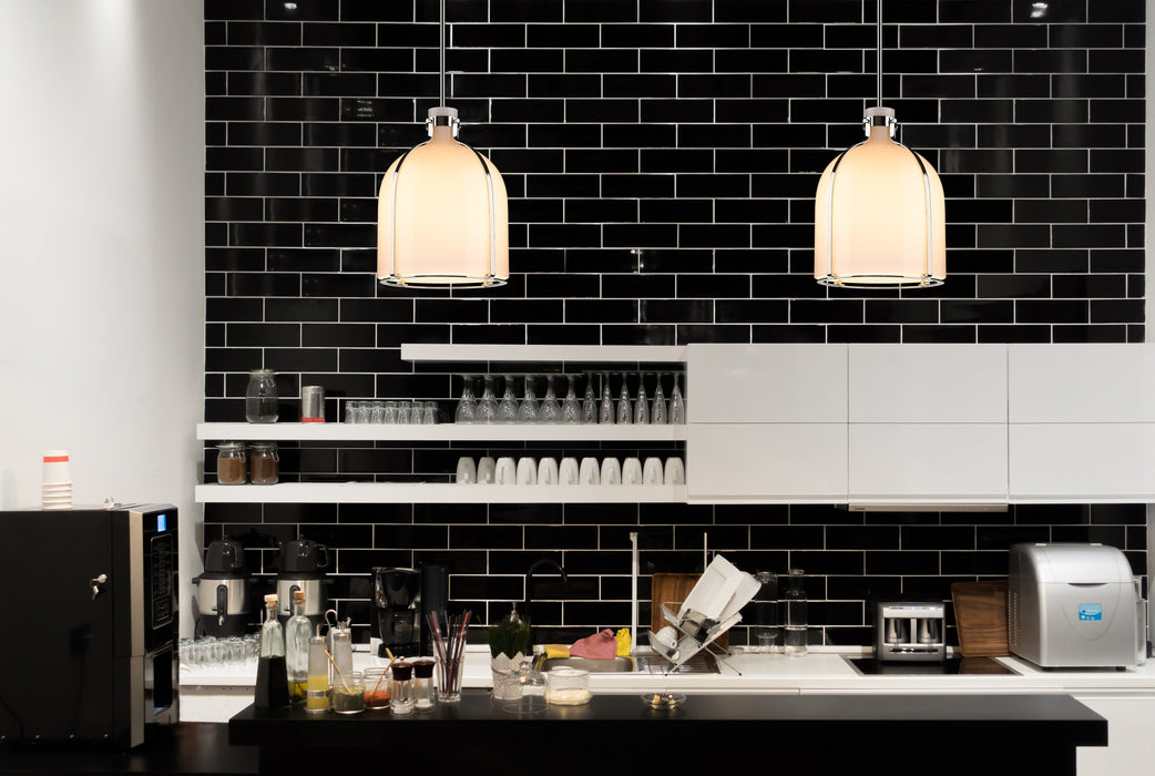 Pendant Z-Lite 818-12PN Polished Nickel Pearson 1 Light Pendant Z-Lite