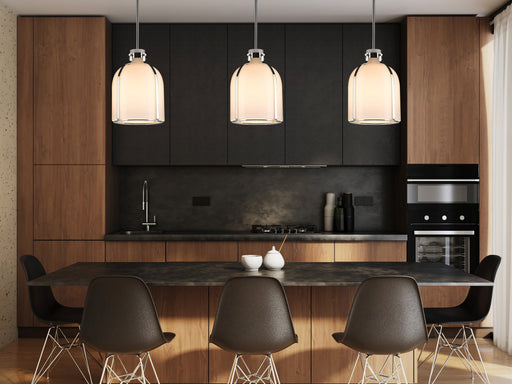 Pendant Z-Lite 818-9PN Polished Nickel Pearson 1 Light Pendant Z-Lite