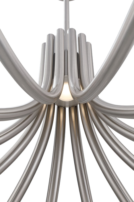 Eurofase 49011-029 Olette 36" Brushed Nickel LED Chandelier
