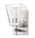 Wall Sconce Z-Lite 819-1S-BN Brushed Nickel Lauren 1 Light Wall Sconce Z-Lite