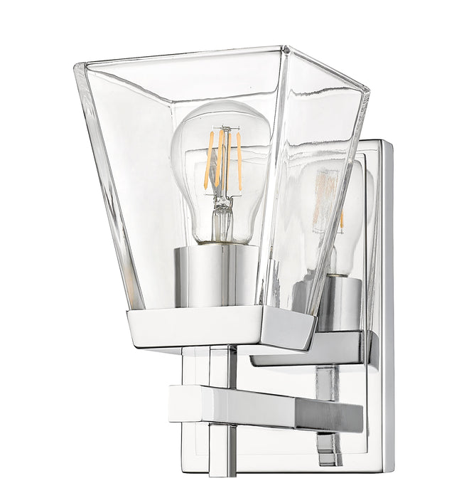Wall Sconce Z-Lite 819-1S-CH Chrome Lauren 1 Light Wall Sconce Z-Lite