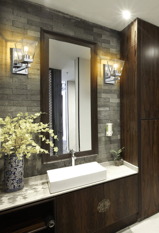 Wall Sconce Z-Lite 819-1S-CH Chrome Lauren 1 Light Wall Sconce Z-Lite