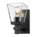 Wall Sconce Z-Lite 819-1S-MB Matte Black Lauren 1 Light Wall Sconce Z-Lite