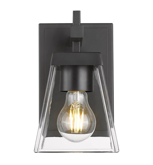 Wall Sconce Z-Lite 819-1S-MB Matte Black Lauren 1 Light Wall Sconce Z-Lite