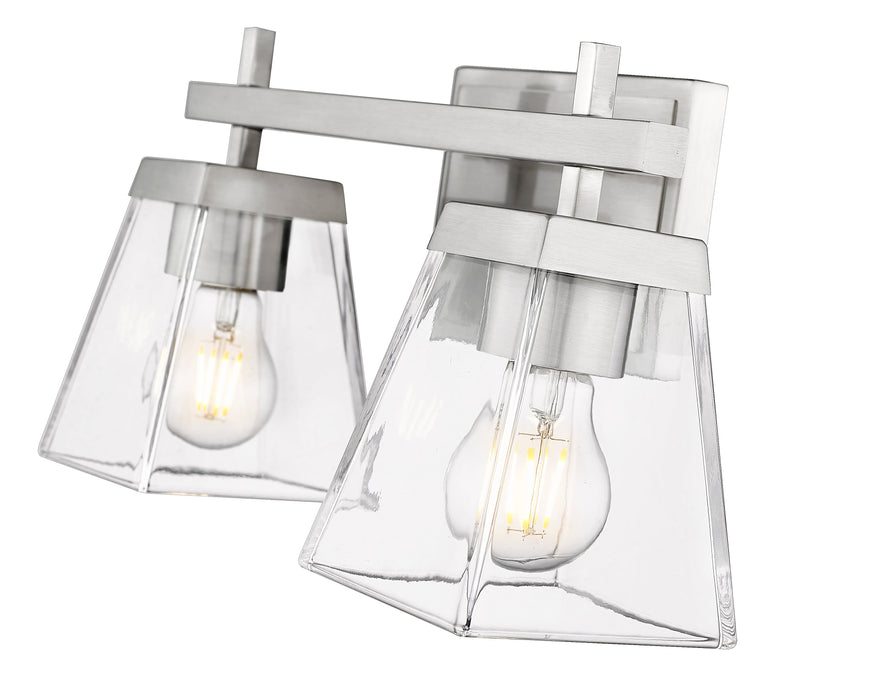 Vanity Z-Lite 819-2V-BN Brushed Nickel Lauren 2 Light Vanity Z-Lite