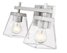 Vanity Z-Lite 819-2V-BN Brushed Nickel Lauren 2 Light Vanity Z-Lite