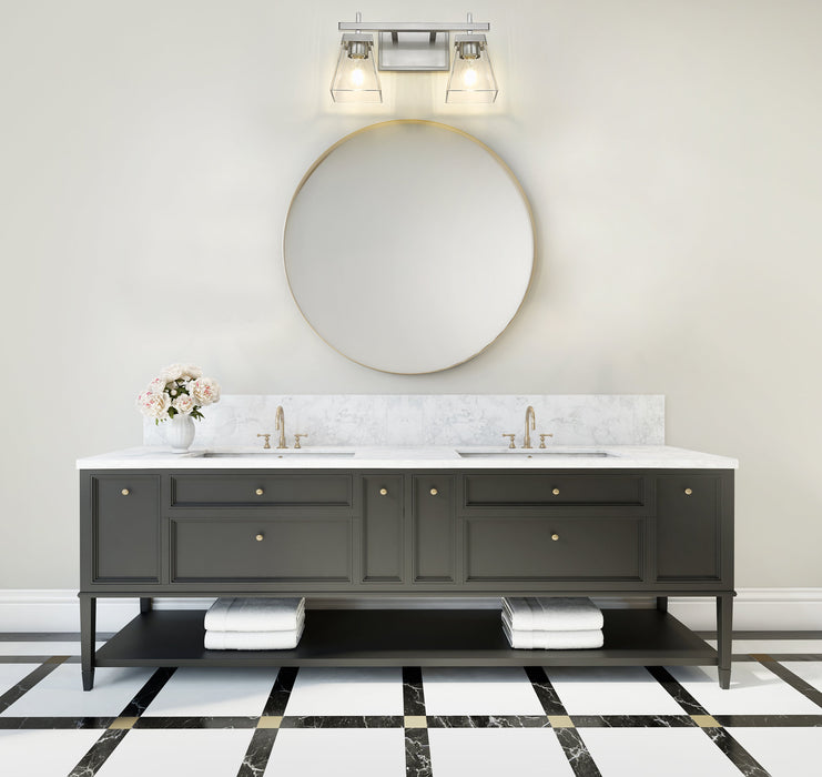 Vanity Z-Lite 819-2V-BN Brushed Nickel Lauren 2 Light Vanity Z-Lite