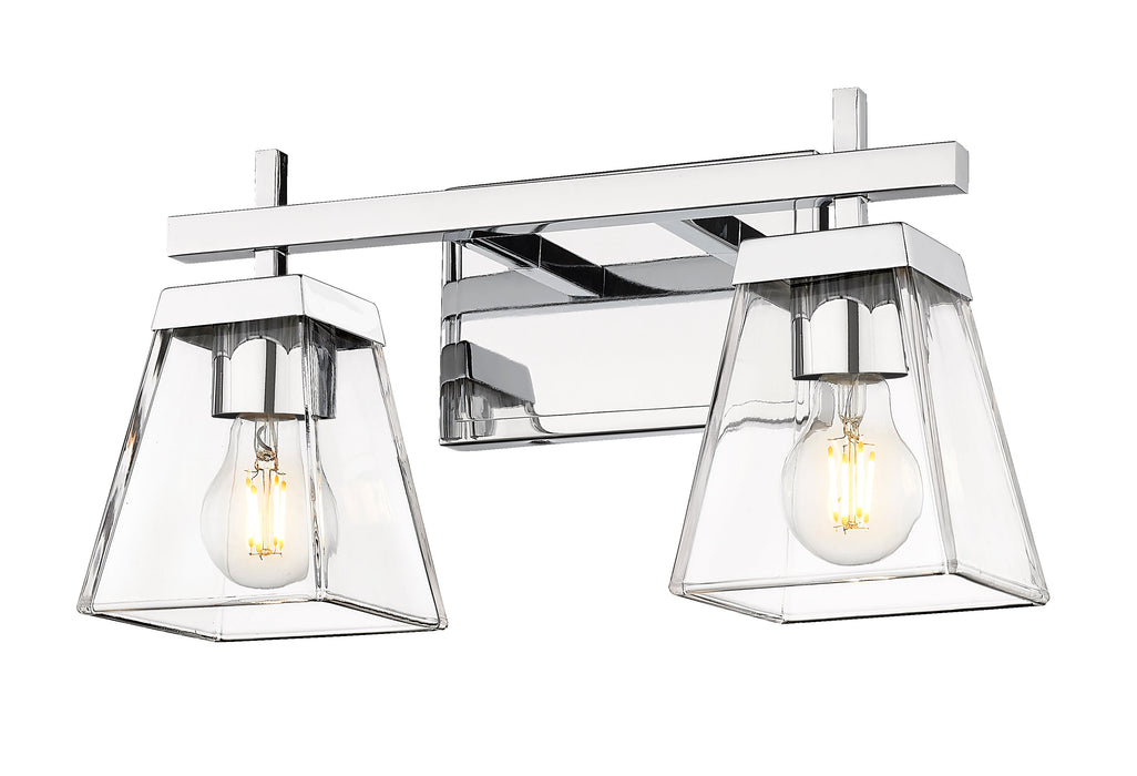 Vanity Z-Lite 819-2V-CH Chrome Lauren 2 Light Vanity Z-Lite