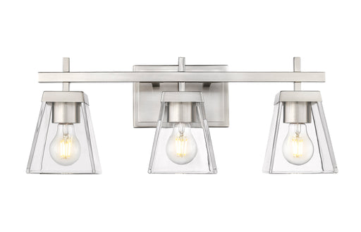 Vanity Z-Lite 819-3V-BN Brushed Nickel Lauren 3 Light Vanity Z-Lite