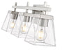 Vanity Z-Lite 819-3V-BN Brushed Nickel Lauren 3 Light Vanity Z-Lite