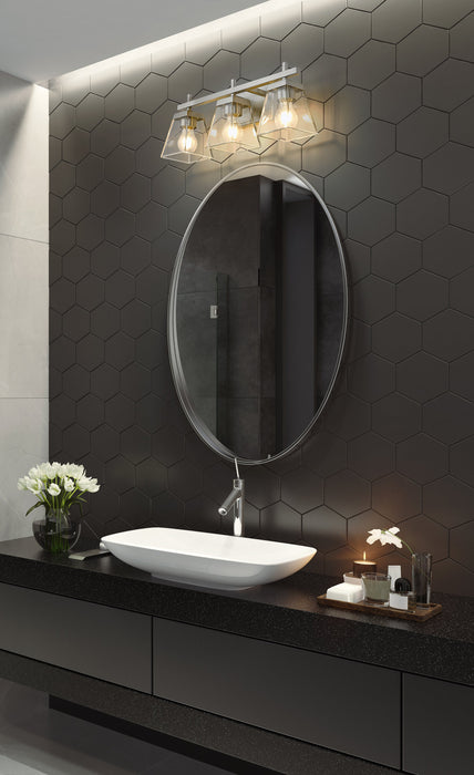 Vanity Z-Lite 819-3V-BN Brushed Nickel Lauren 3 Light Vanity Z-Lite