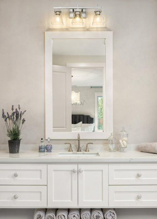 Vanity Z-Lite 819-3V-BN Brushed Nickel Lauren 3 Light Vanity Z-Lite