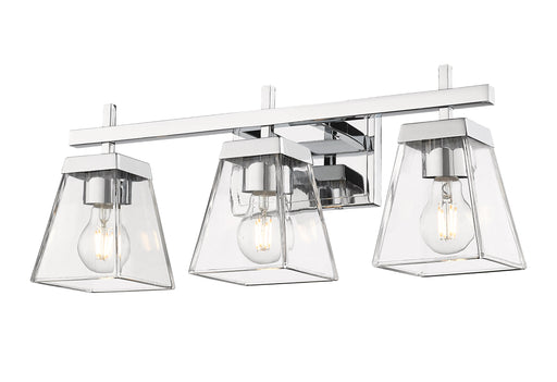 Vanity Z-Lite 819-3V-CH Chrome Lauren 3 Light Vanity Z-Lite