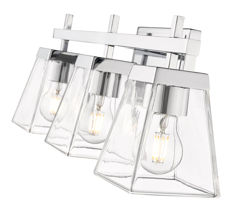 Vanity Z-Lite 819-3V-CH Chrome Lauren 3 Light Vanity Z-Lite