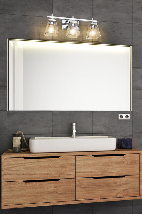 Vanity Z-Lite 819-3V-CH Chrome Lauren 3 Light Vanity Z-Lite