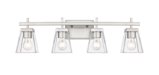 Vanity Z-Lite 819-4V-BN Brushed Nickel Lauren 4 Light Vanity Z-Lite