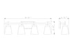 Vanity Z-Lite 819-4V-BN Brushed Nickel Lauren 4 Light Vanity Z-Lite