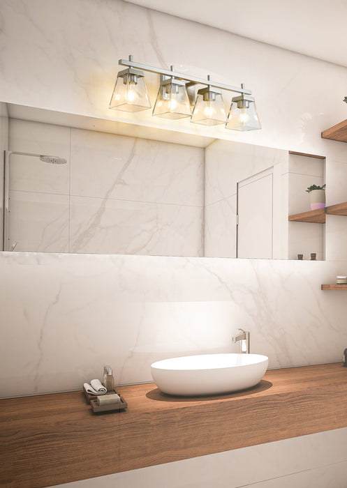 Vanity Z-Lite 819-4V-BN Brushed Nickel Lauren 4 Light Vanity Z-Lite