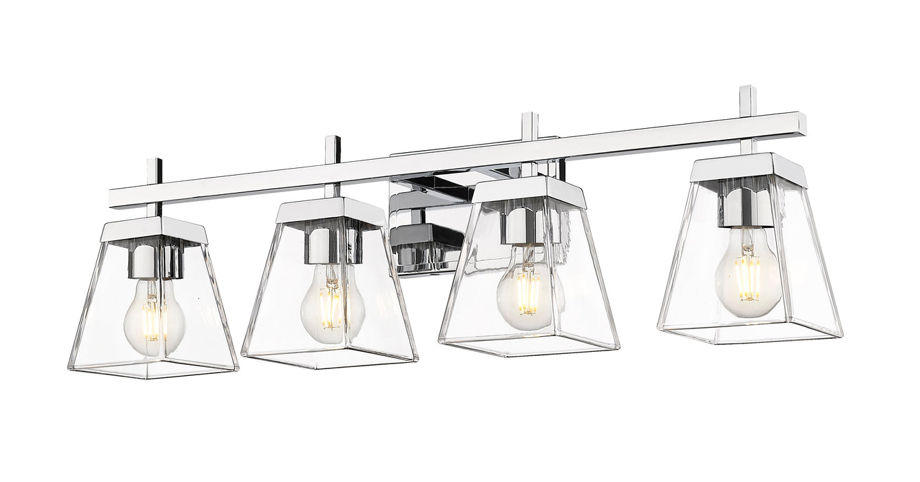 Vanity Z-Lite 819-4V-CH Chrome Lauren 4 Light Vanity Z-Lite