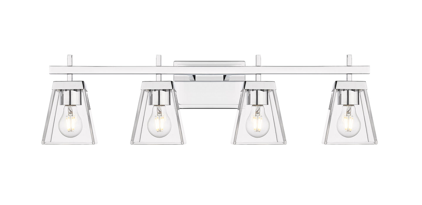 Vanity Z-Lite 819-4V-CH Chrome Lauren 4 Light Vanity Z-Lite