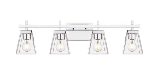 Vanity Z-Lite 819-4V-CH Chrome Lauren 4 Light Vanity Z-Lite