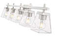 Vanity Z-Lite 819-5V-BN Brushed Nickel Lauren 5 Light Vanity Z-Lite