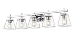 Vanity Z-Lite 819-5V-CH Chrome Lauren 5 Light Vanity Z-Lite