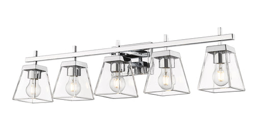Vanity Z-Lite 819-5V-CH Chrome Lauren 5 Light Vanity Z-Lite