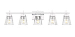 Vanity Z-Lite 819-5V-CH Chrome Lauren 5 Light Vanity Z-Lite