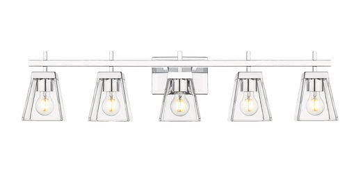 Vanity Z-Lite 819-5V-CH Chrome Lauren 5 Light Vanity Z-Lite