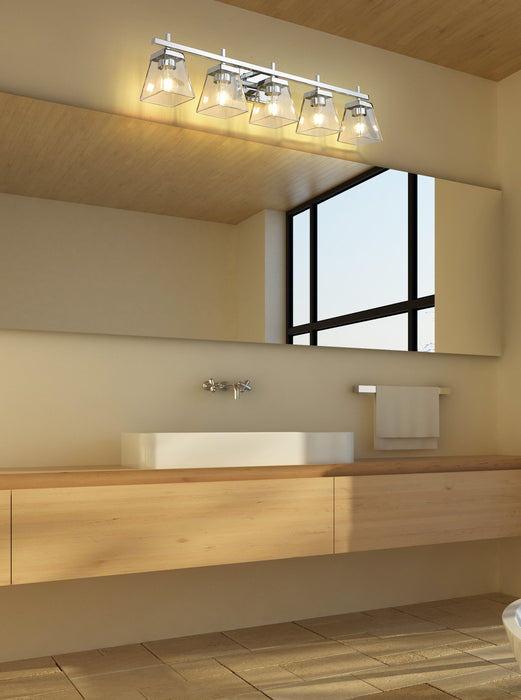 Vanity Z-Lite 819-5V-CH Chrome Lauren 5 Light Vanity Z-Lite