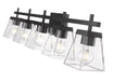 Vanity Z-Lite 819-5V-MB Matte Black Lauren 5 Light Vanity Z-Lite