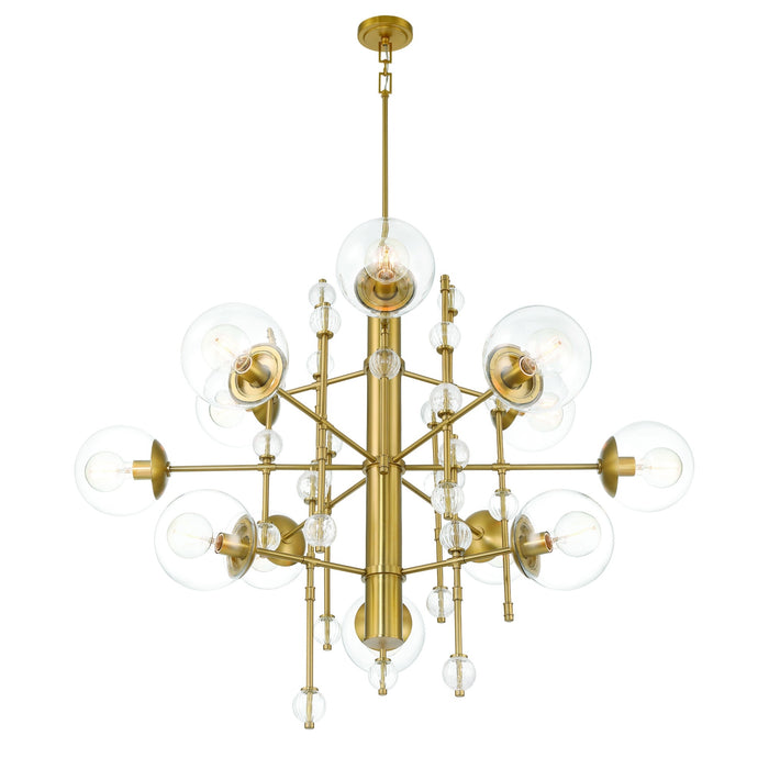 Eurofase 47223-011 Traiton 48" Gold Chandelier