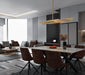 Eurofase 43866-014 Umura 49" Matte Black LED Chandelier