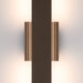 Exterior Wall Sconce Thesis 207721A Jacks 22 inch Architectural Bronze 5CCT LED Exterior Wall Sconce THESIS