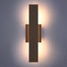 Exterior Wall Sconce Thesis 207721A Jacks 22 inch Architectural Bronze 5CCT LED Exterior Wall Sconce THESIS