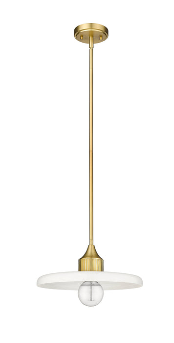 Pendant Z-Lite 820P14-OBR Olde Brass Paloma 1 Light Pendant Z-Lite
