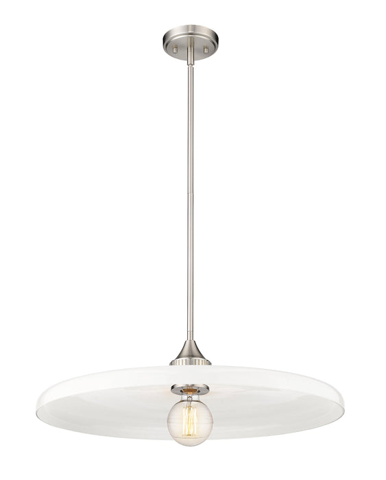 Pendant Z-Lite 820P24-BN Brushed Nickel Paloma 1 Light Pendant Z-Lite